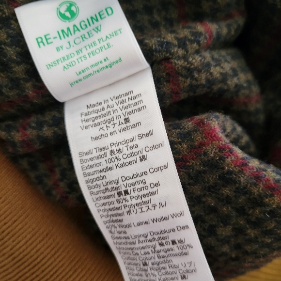 J. Crew Corduroy Jacket with wool-blend lining - pack khaki - Picture 13 of 13